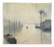 Rouen Toile/Cadres Camille Pissarro L'Île Lacroix L'effet du brouillard